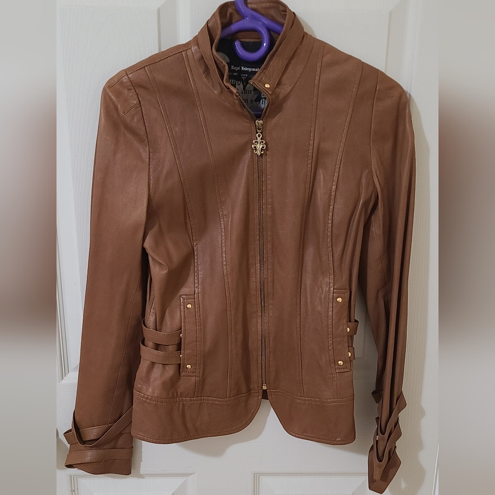 Brown Leather Jacket